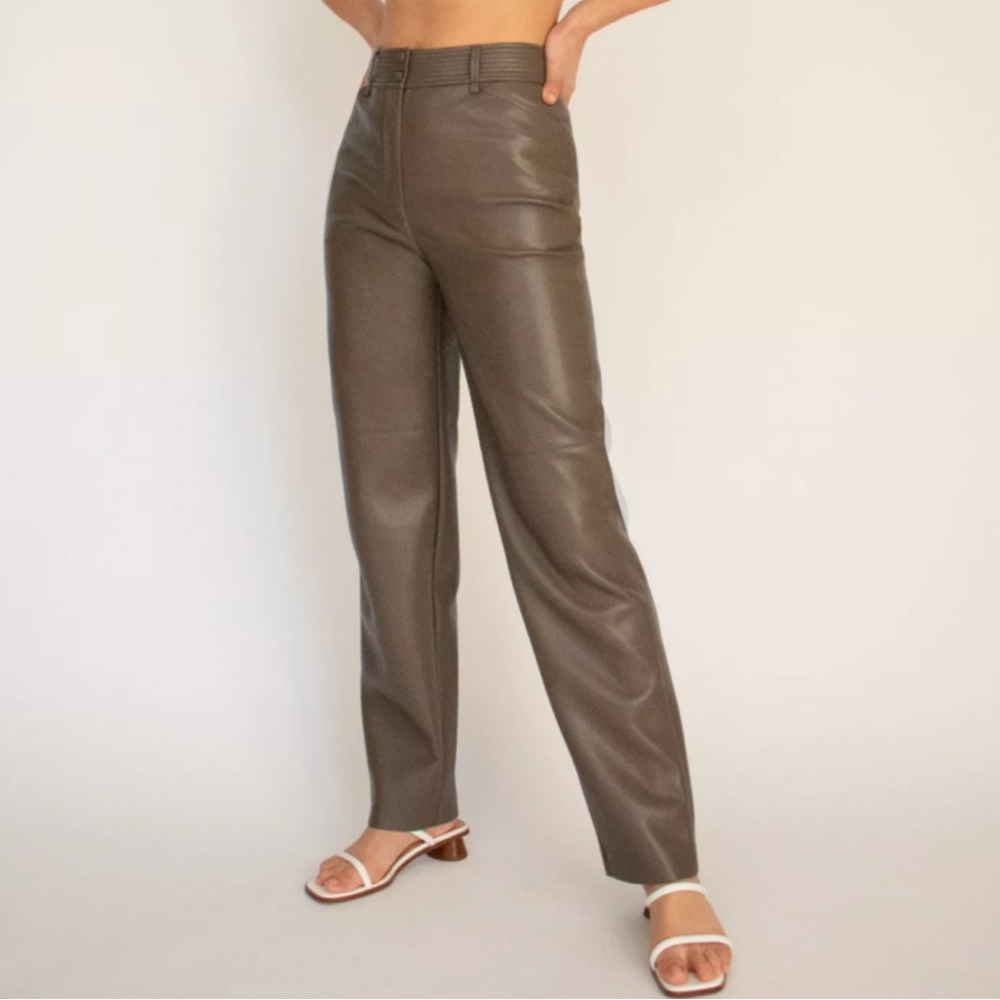 $150 ARITZIA Funk Faux Leather Pants